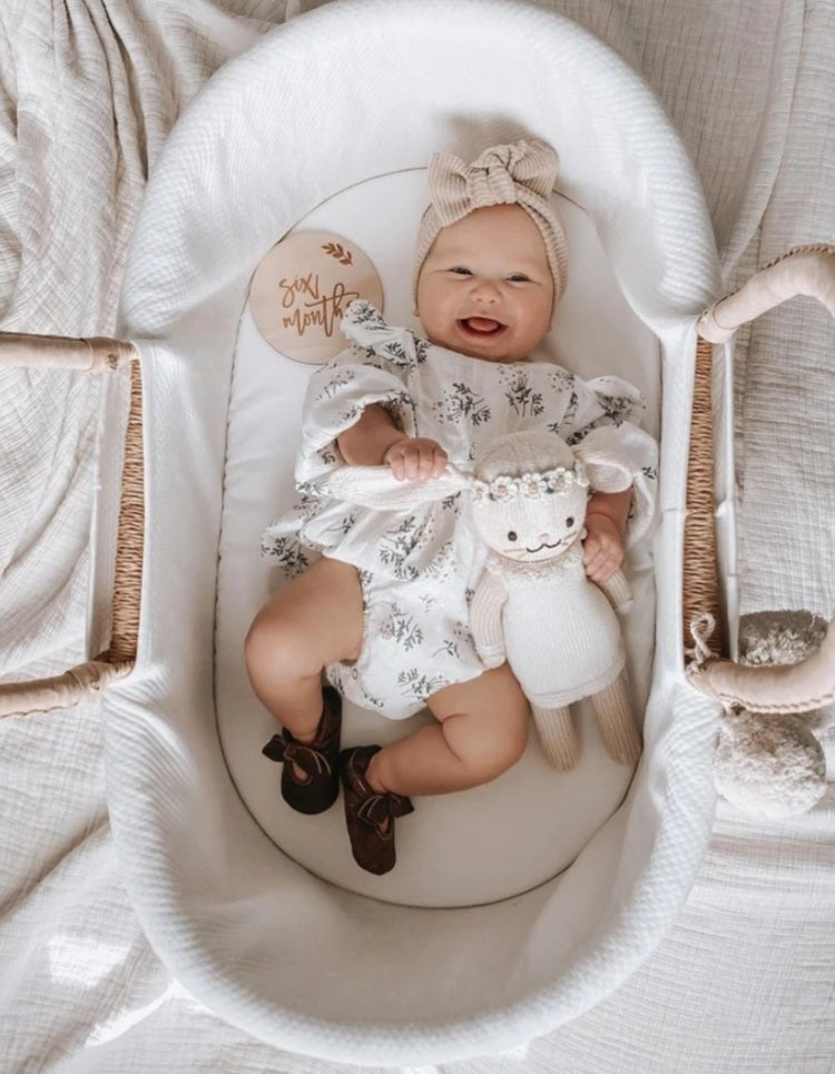 Vintage Floral Balloon Romper Sibling Outfit also available in dress