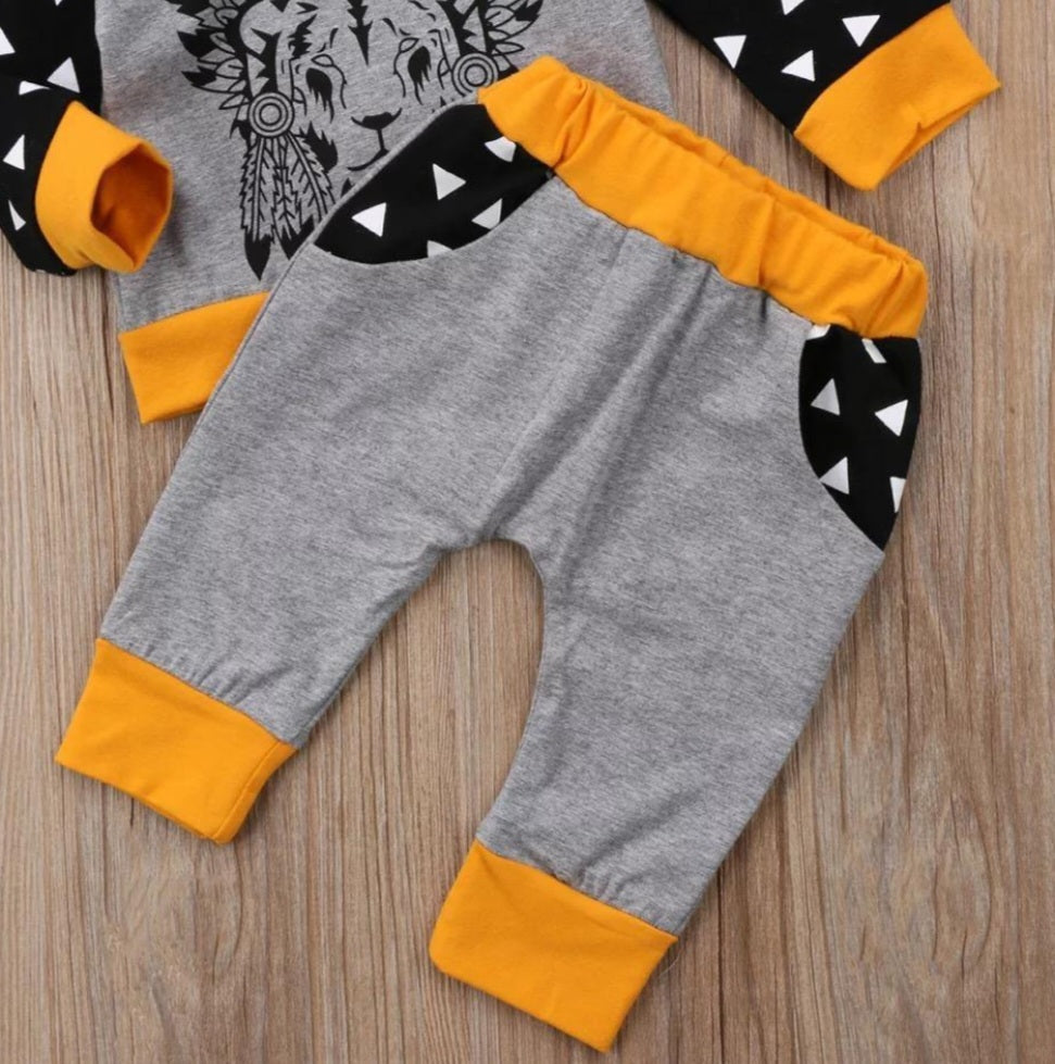 Lion Hoodie and Pants 20004