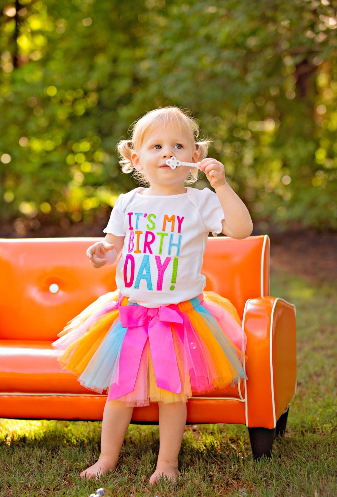 It's My Birthday Romper with Tutu