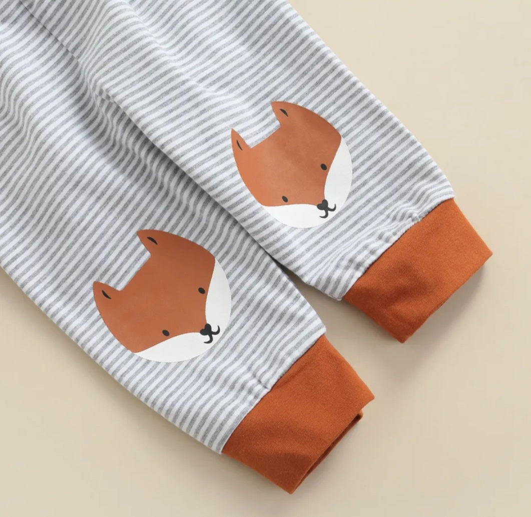 Wild Romper With FoxPants and Pumpkin Hat