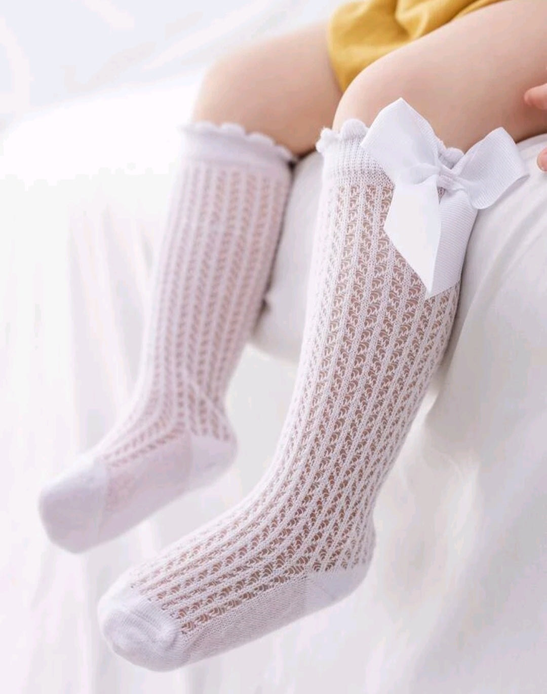 White Lace Socks