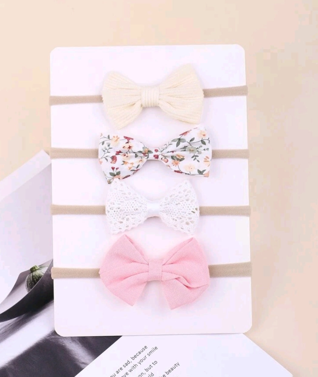 4's Floral and Lace Headbands