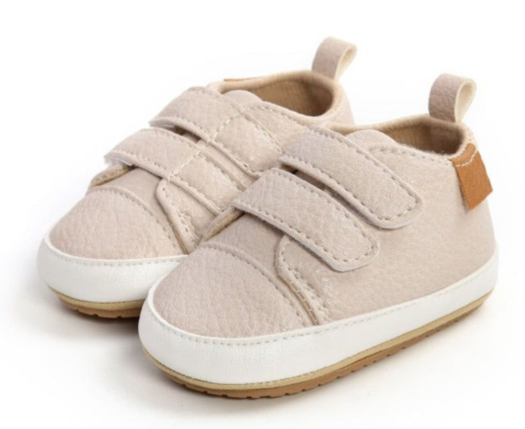 Cream Leather Sneaker