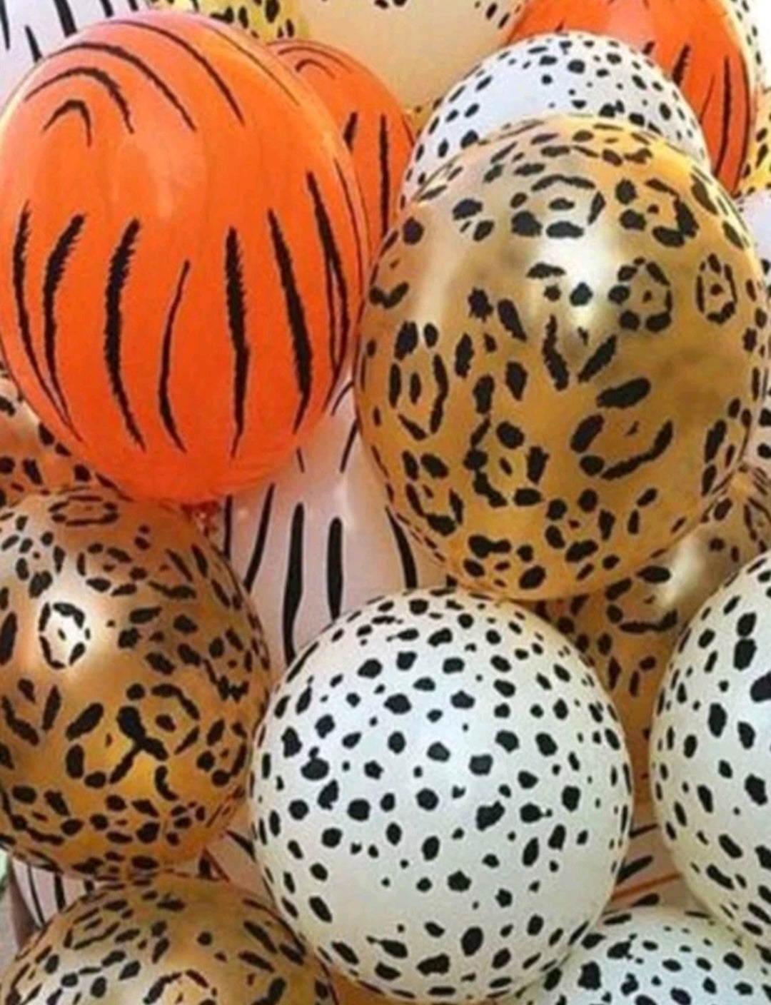 Animal Print Balloon Set 20PCS