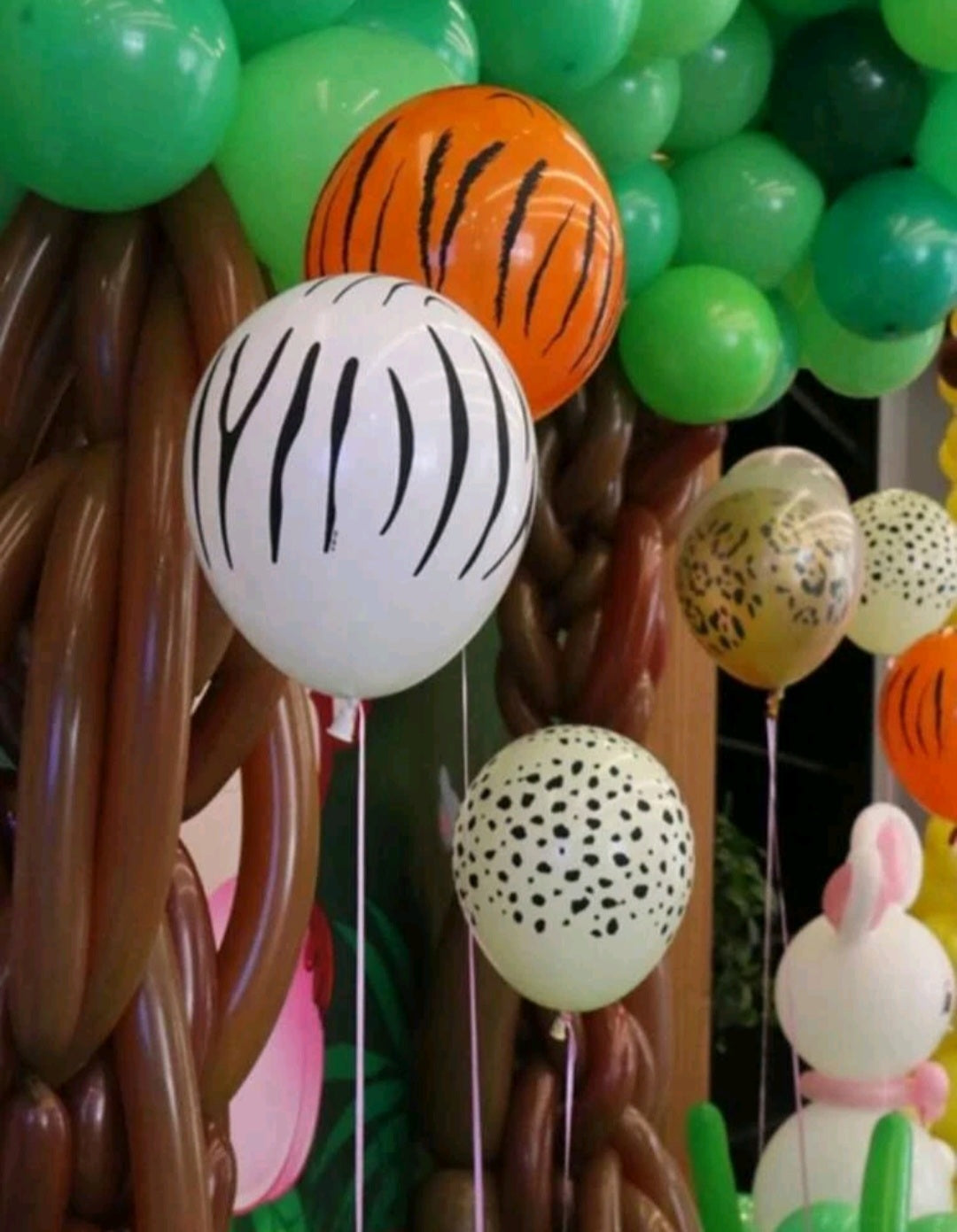Animal Print Balloon Set 20PCS