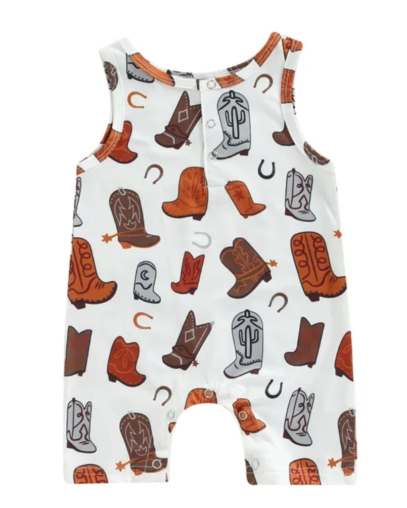 Cowboy Romper,  Ranch Life 2000354