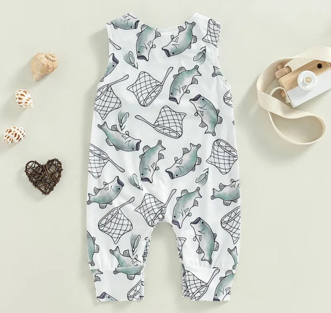 Daddy's Little Fishing Buddy Jumpsuit 200016