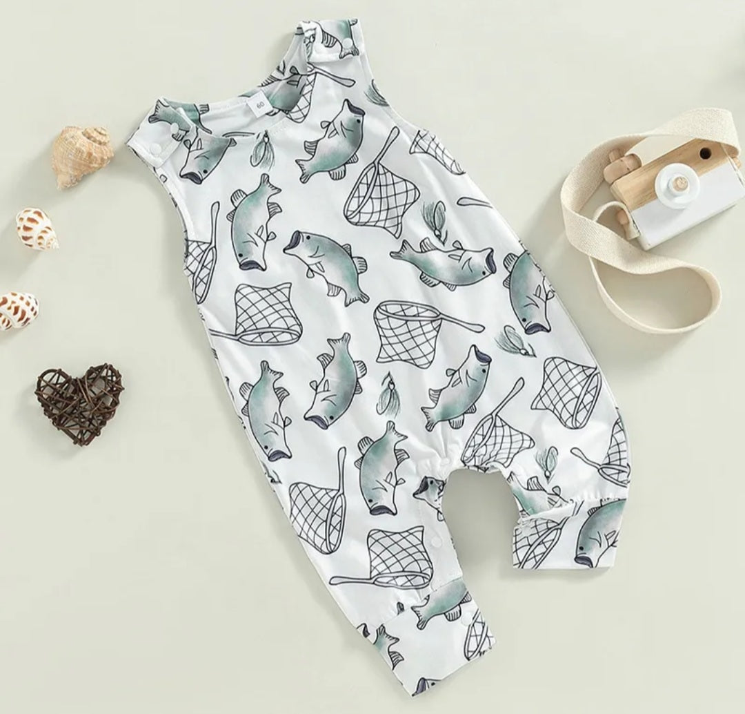 Daddy's Little Fishing Buddy Jumpsuit 200016
