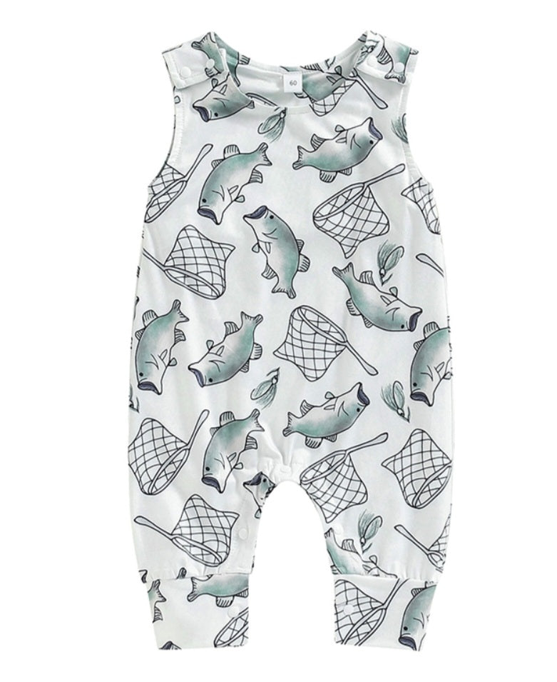 Daddy's Little Fishing Buddy Jumpsuit 200016