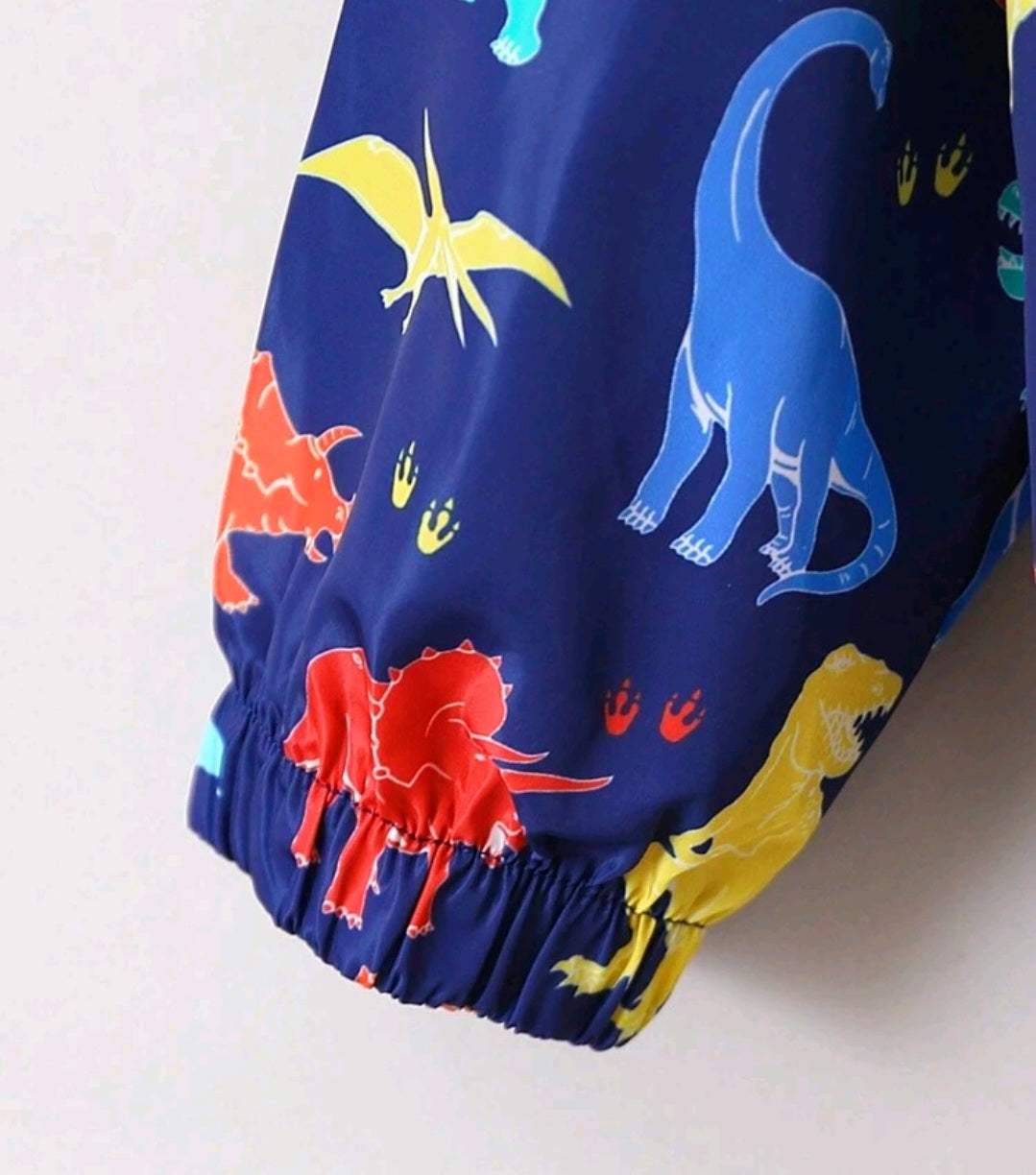 Dinosaur Windbreaker Navy