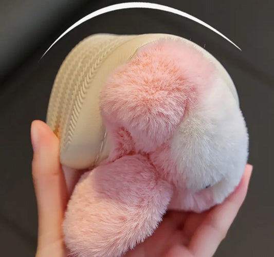 Bunny Slippers Beige