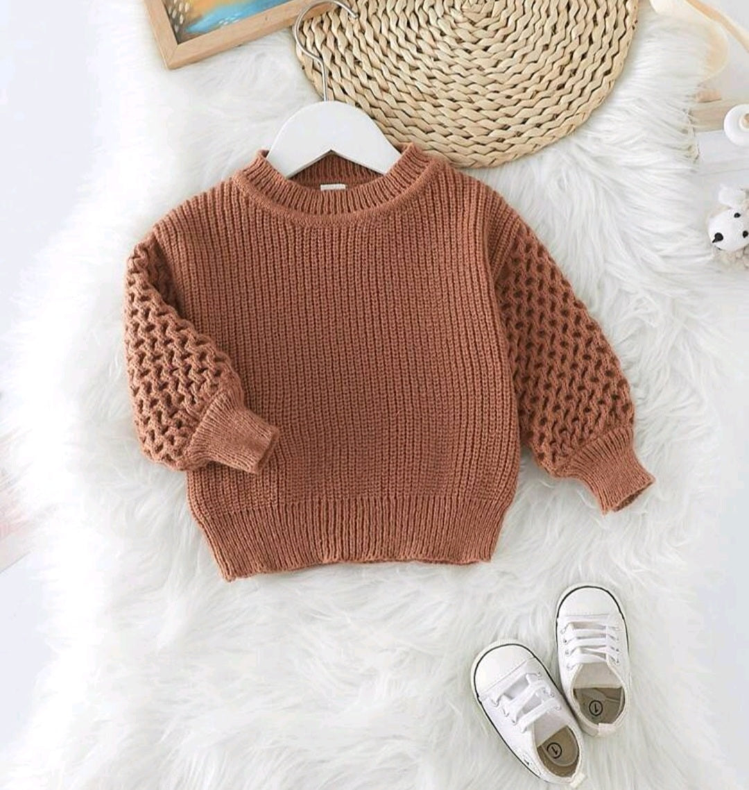 Moca Knitted Sweater, Gender Neutral