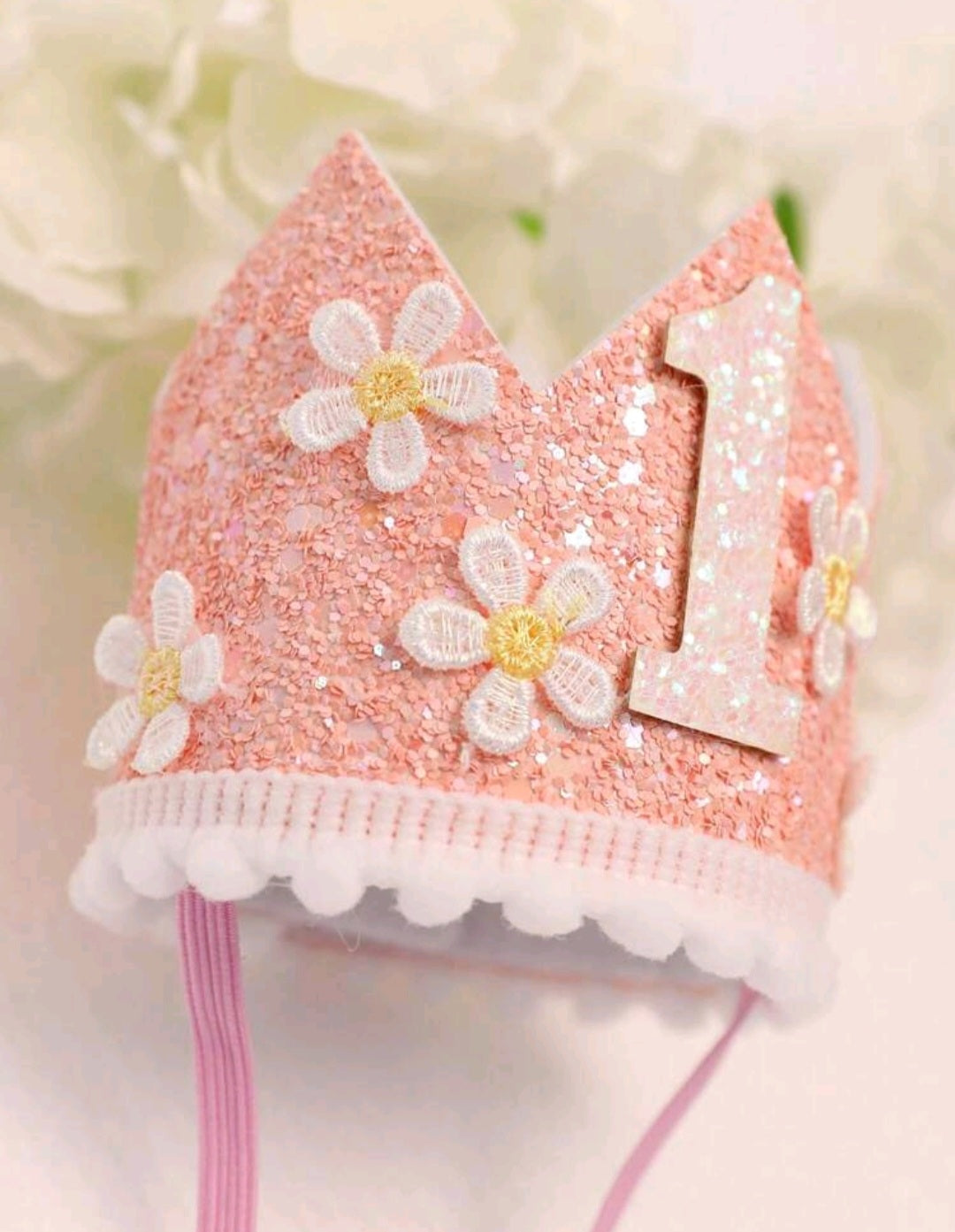 One Birthday Crown Daisy