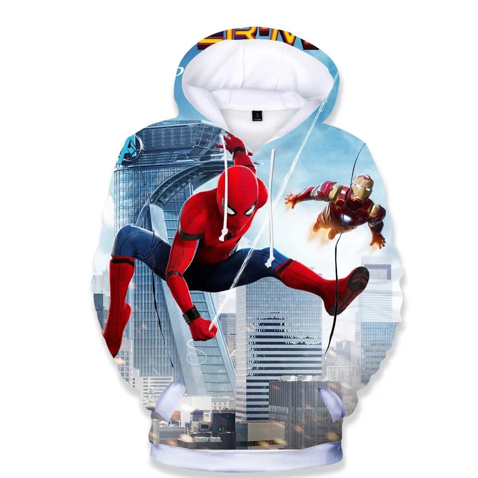 Spider man Superhero Printed 3D Hoodie