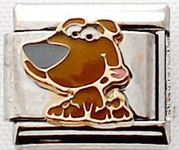 Wagging Dog 9mm Charm-Charmed Jewellery