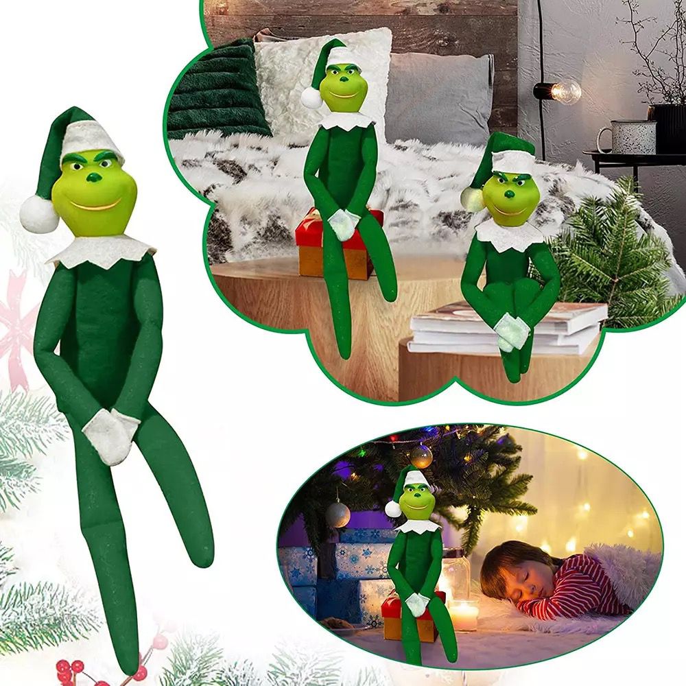 Grinch on the shelf