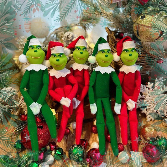 Grinch on the shelf