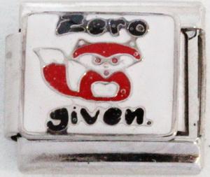 Zero Fox Given 9mm Charm