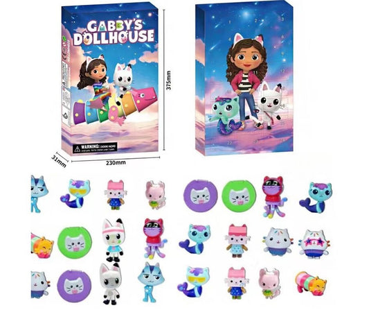 Gabby’s Doll House Advent Christmas Countdown Calender