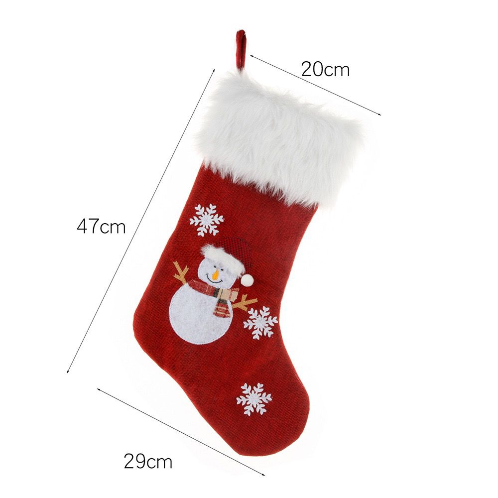 LED Christmas red stockings