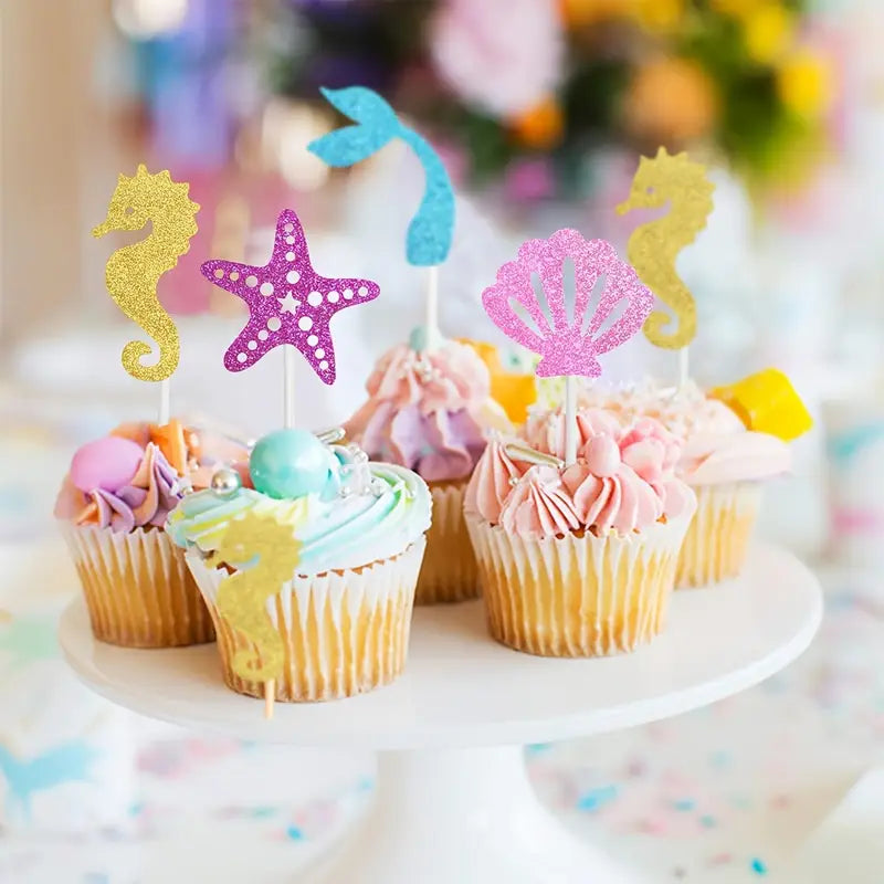 Mermaid Purple-Themed Party In a Box 3-packages | Birthday Bash Box