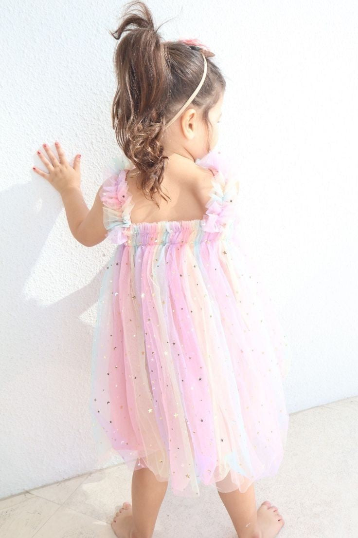 Rainbow Star Dress