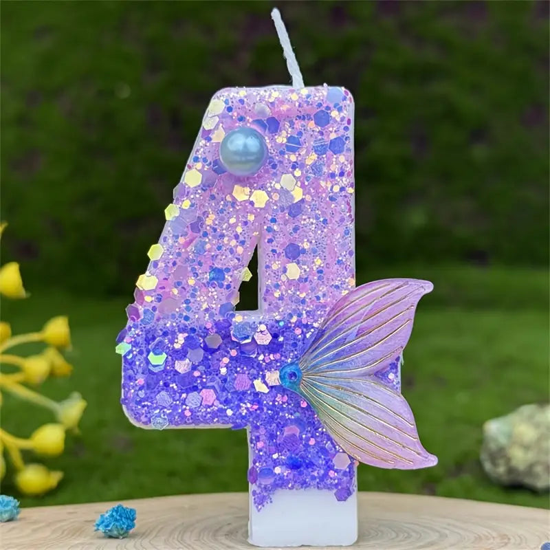 Mermaid Purple-Themed Party In a Box 3-packages | Birthday Bash Box