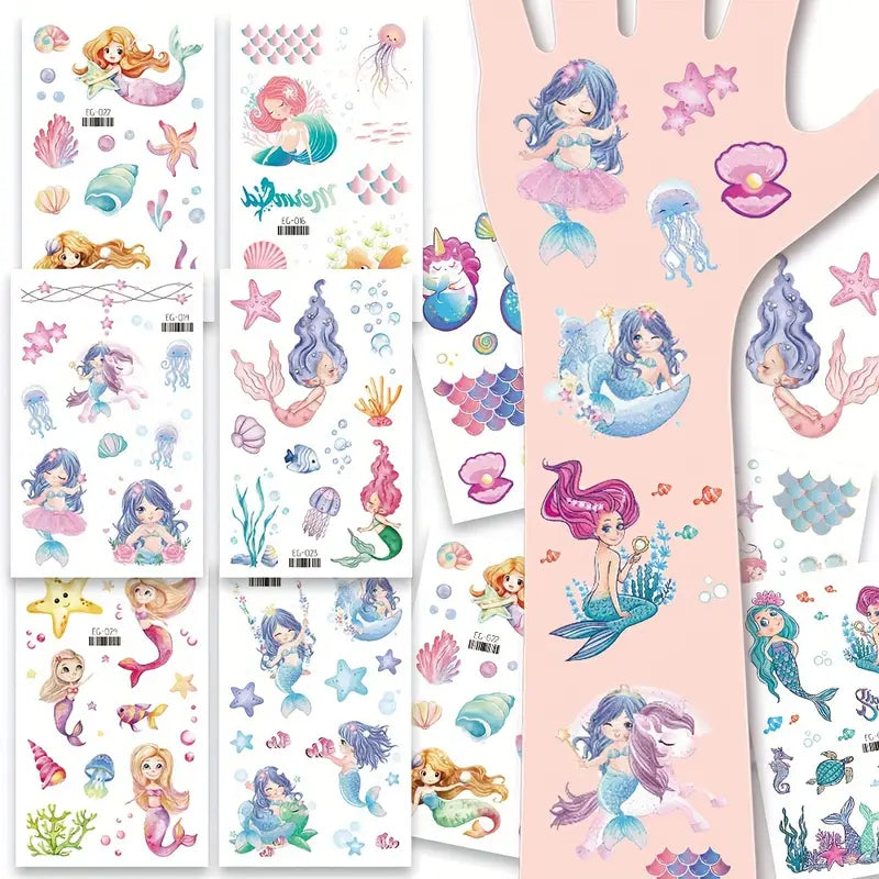 Mermaid Purple-Themed Party In a Box 3-packages | Birthday Bash Box