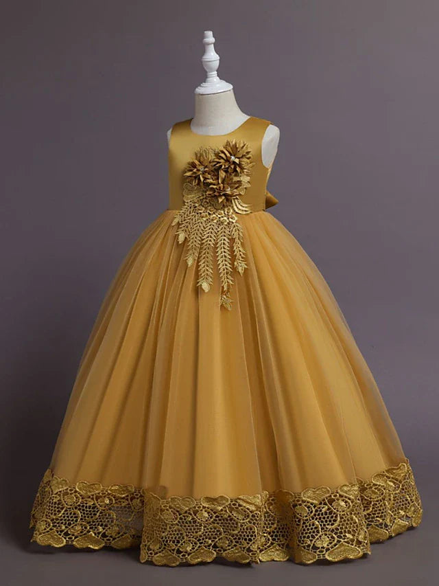 Gold Special Occasions Ball Gown