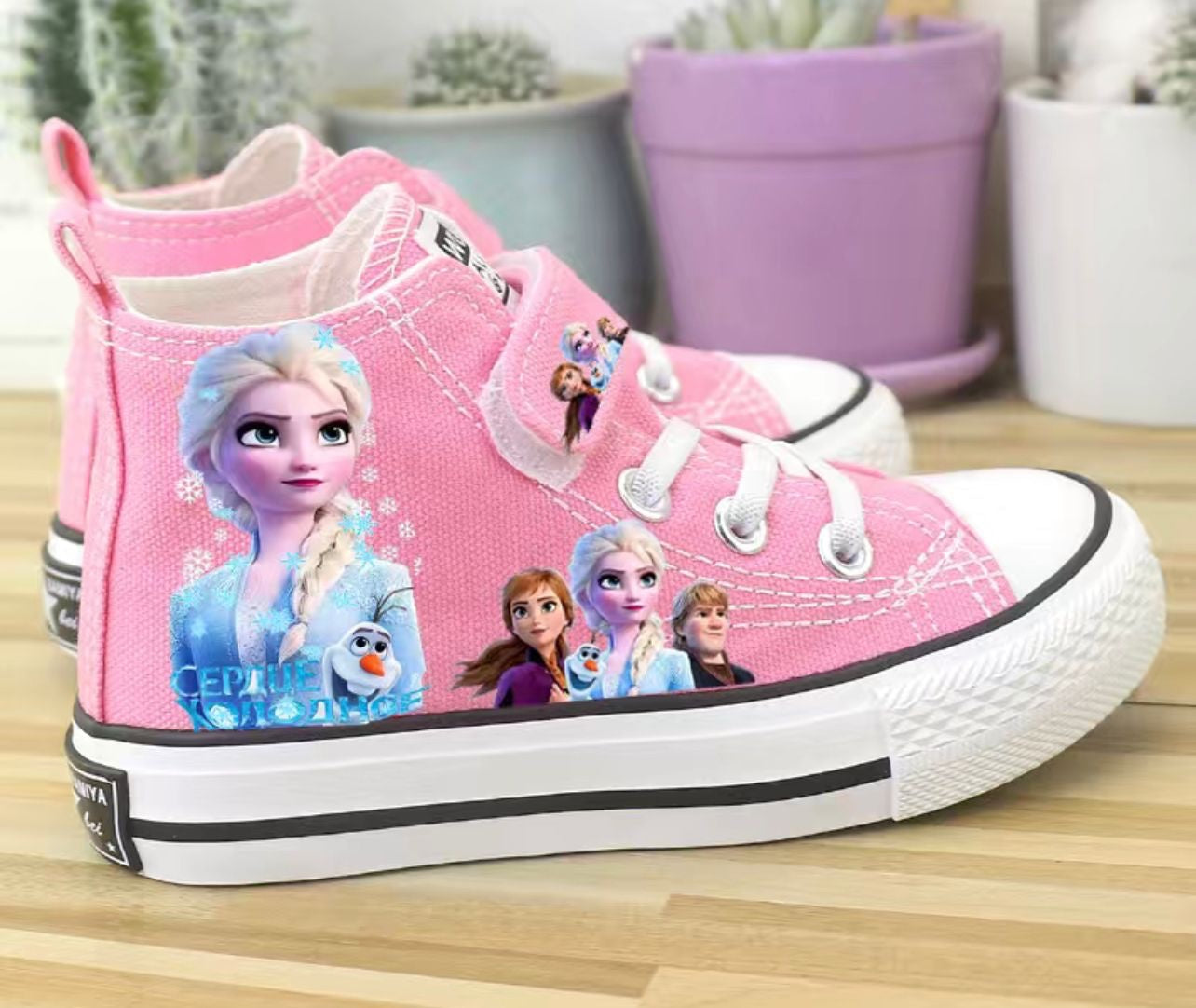 Frozen High Cut Sneakers (3-colour options)