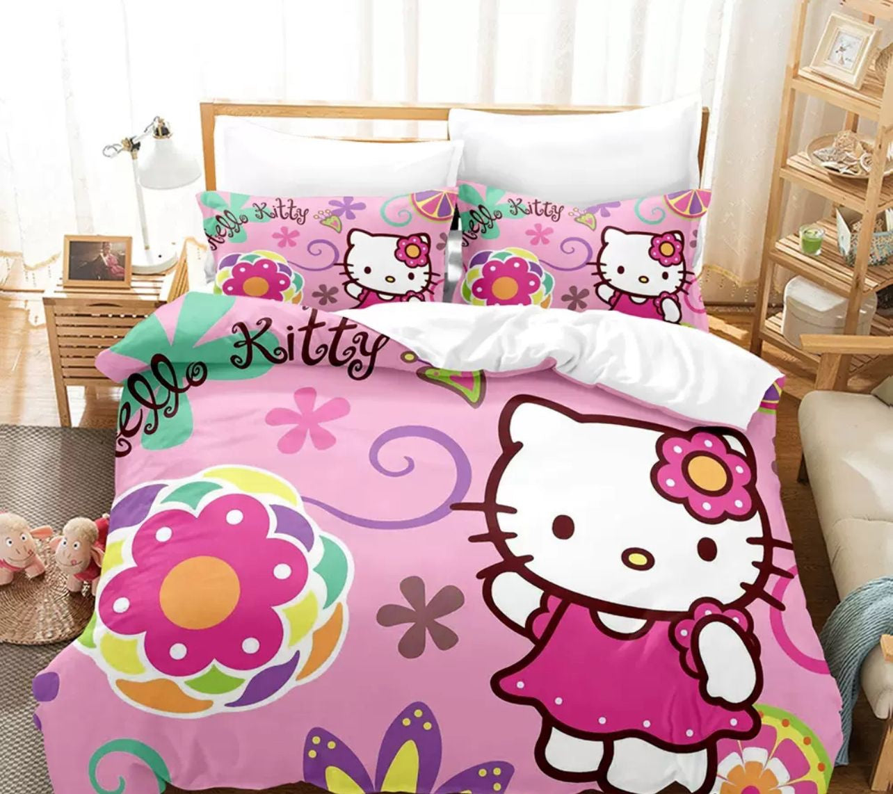 Hello Kitty bedding