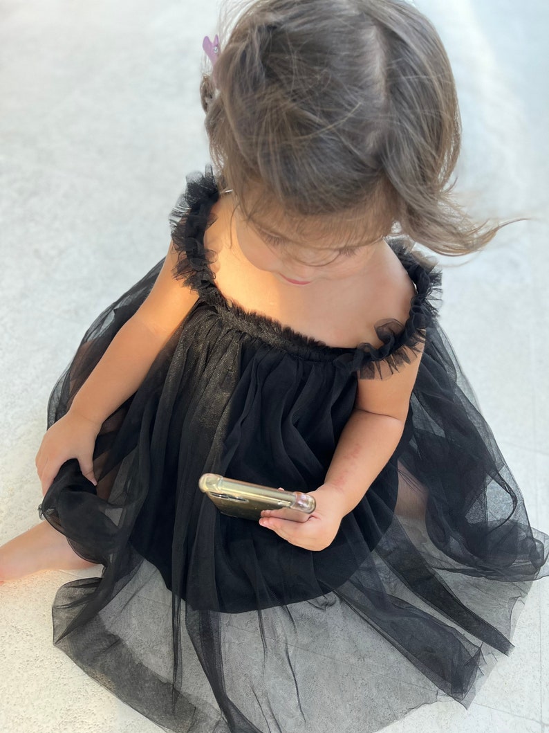 Black Tulle Dress