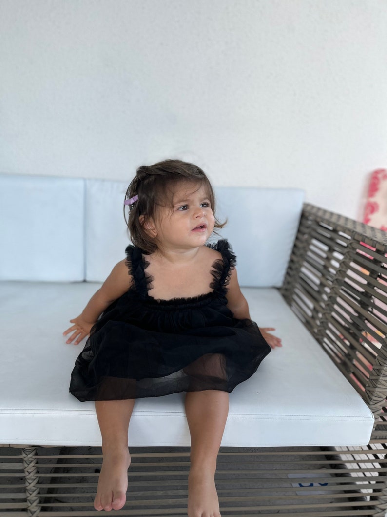 Black Tulle Dress