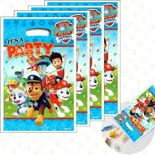 Paw Patrol Blue-Themed Party In a Box 3-packages | Birthday Bash Box