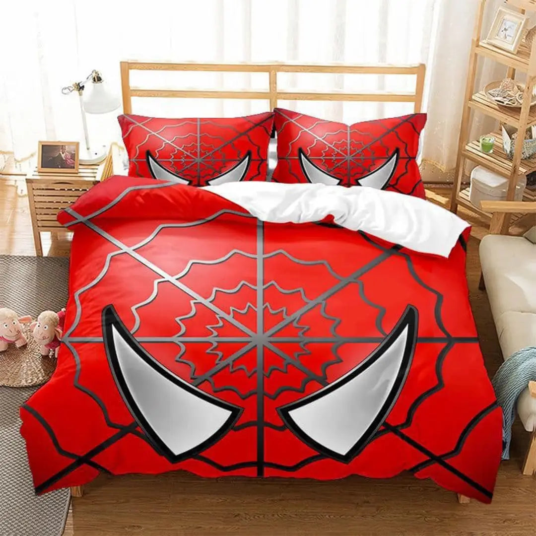 Spidey Superhero Red Bedding