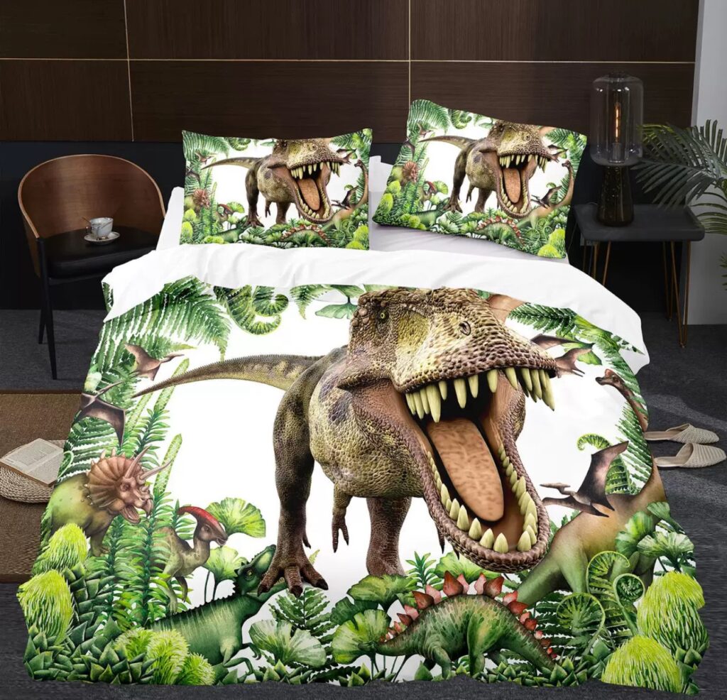 T-Rex Jurassic Dinosaur bedding
