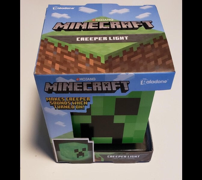 Minecraft Creeper Night Light