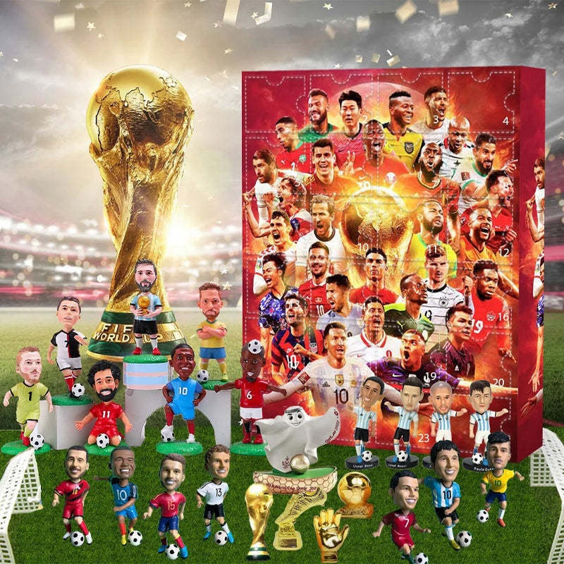 Soccer Legends Advent Christmas Countdown Calender