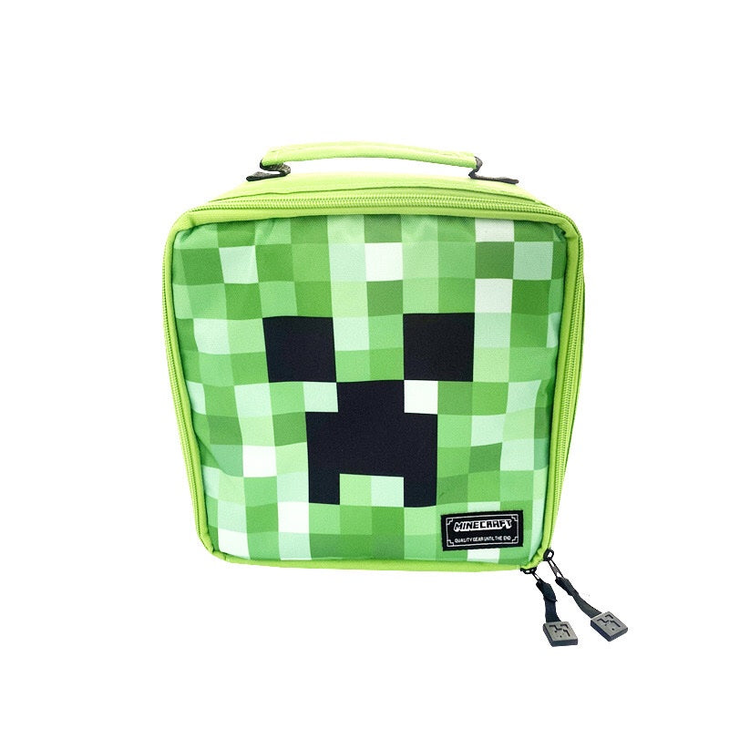 Minecraft Lunch Bag Creeper