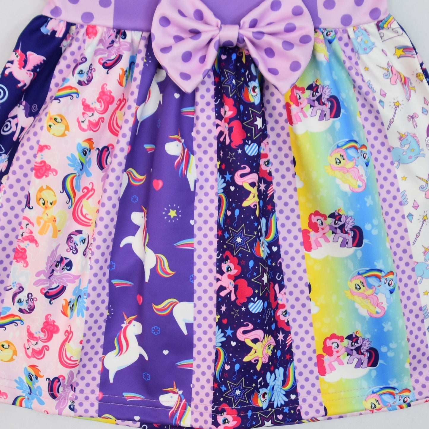 My Little Pony Bow Purple Character dress