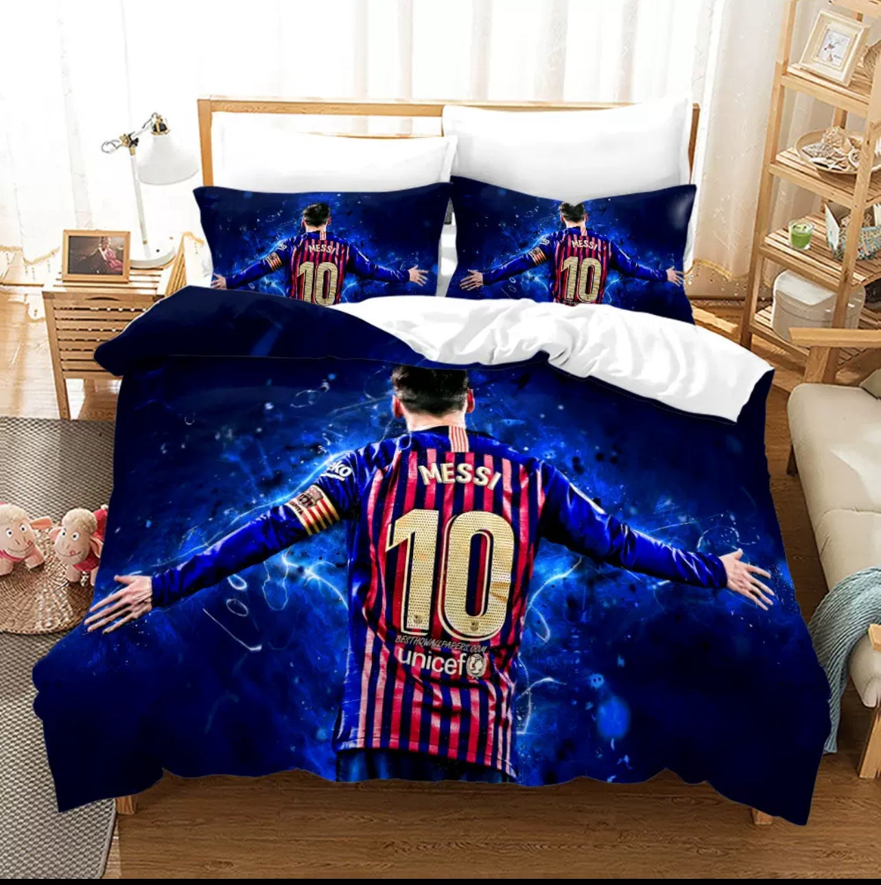 Messi Soccor Sports Bedding