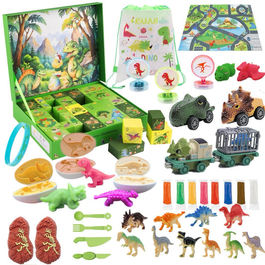 Dinosaur Advent Christmas Countdown Calender