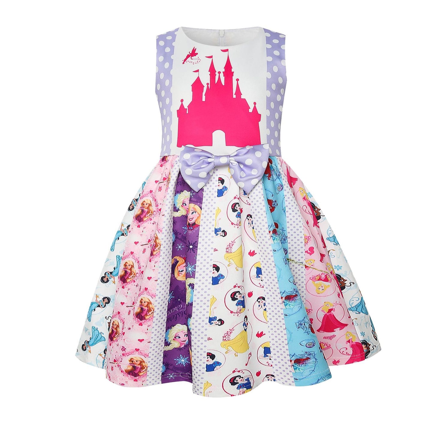 Pink Castle Princess Bow Character dress