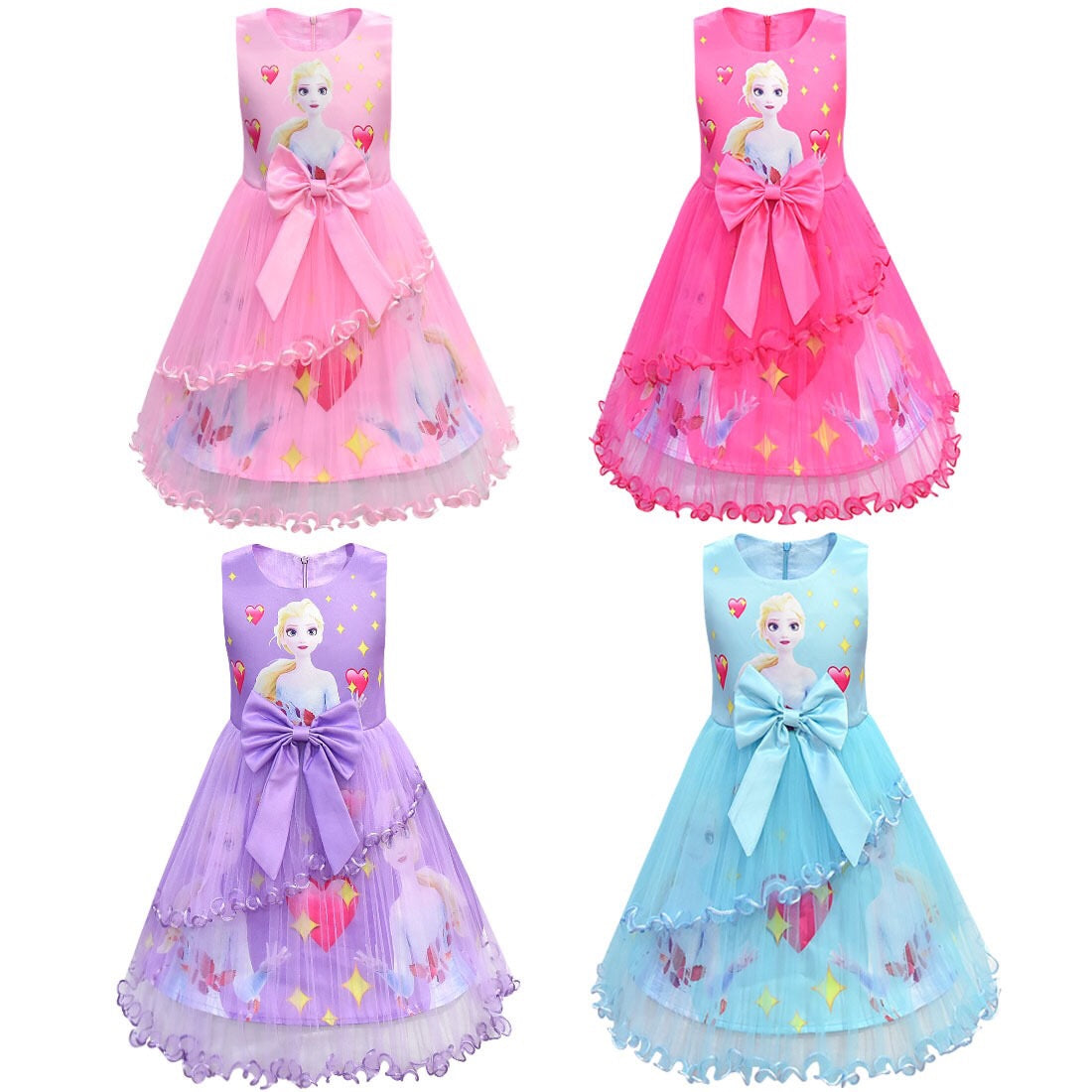 Frozen Character Ruffle dress