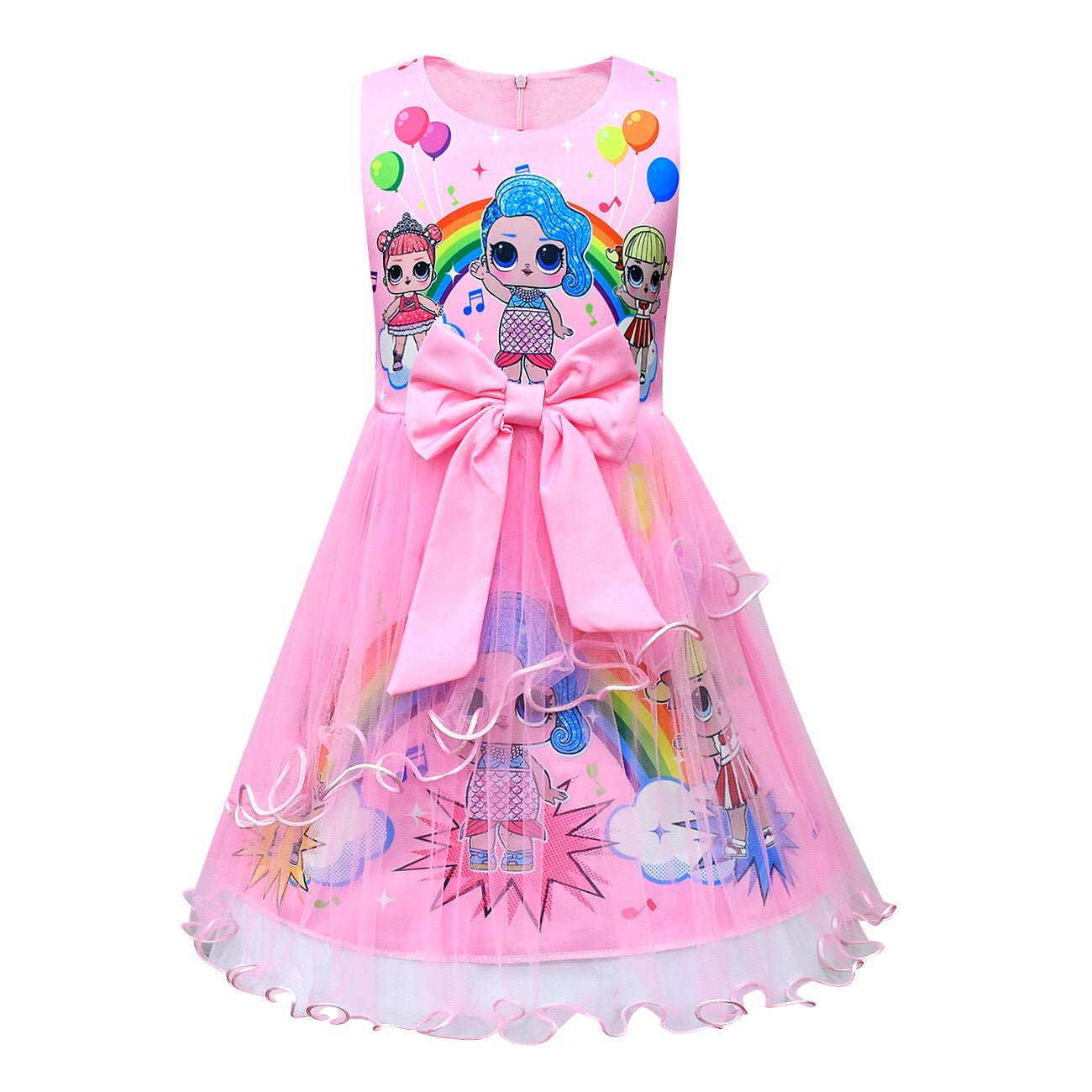 LOL Character Ruffle dress