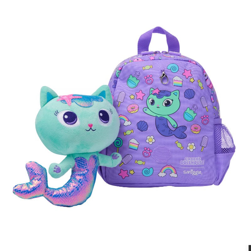 Gabby’s Mermaid Cat Detachable Plush Backpack