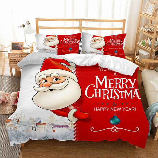 Christmas Jolly Santa Bedding