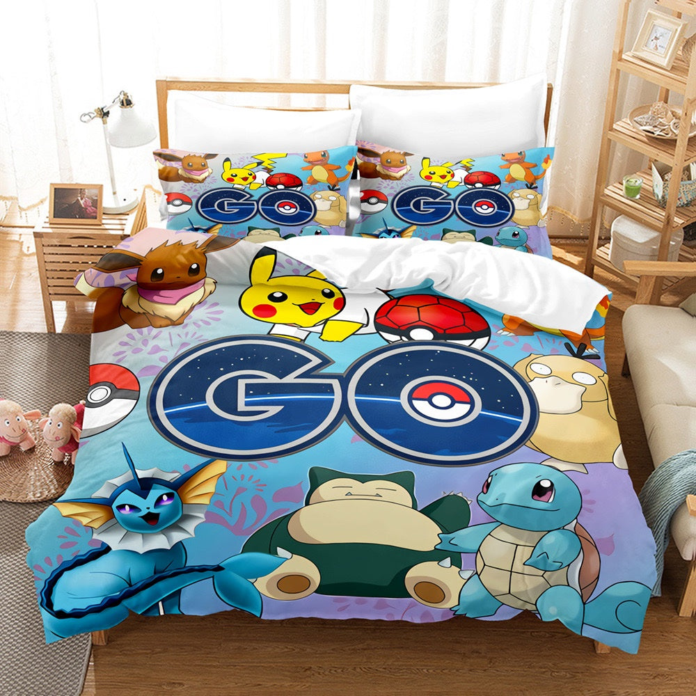 Pokemon Go Trainer Bedding