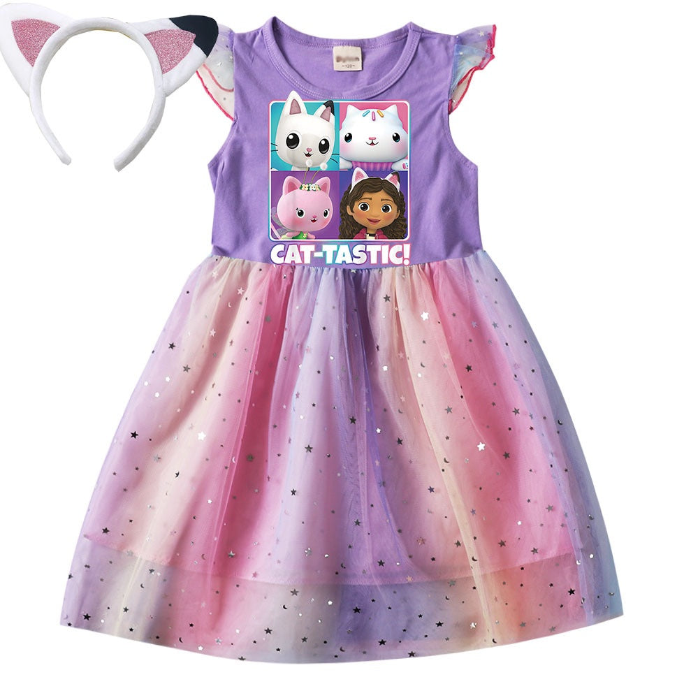Gabby’s dollhouse dress and headband