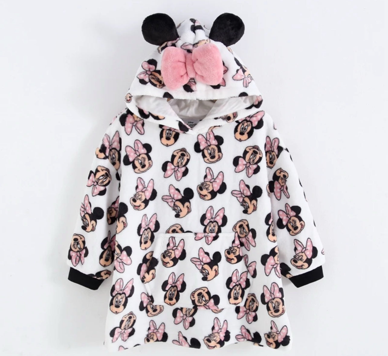 Minnie Oversized Kids Hoodie Blanket